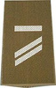 EMBLÉMA - GERMAN ARMY O.D./SILVER SHOULDER LOOPS ´OBERGEFREITER UA´
