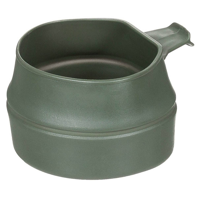 250 ml-es összecsukható műanyag pohár - Svéd hadsereg katonai felesleg - különböző színek - használt