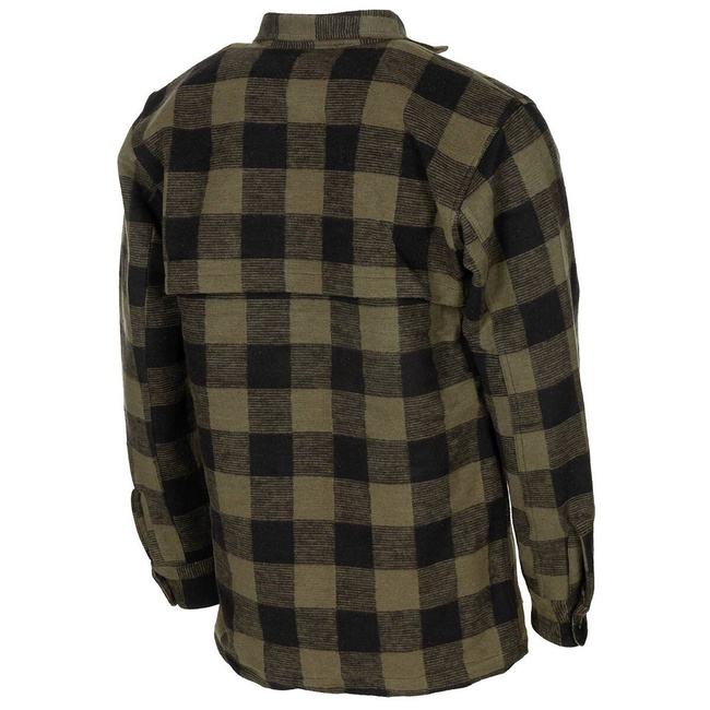 Shirt, green/black