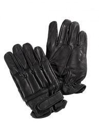 BLACK LEATHER DEFENDER FINGER