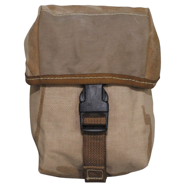 GB Pouch, "MEDICAL", "MOLLE", DPM desert, like new 11 x 14 x 7 cm