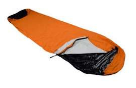 BIVY ZSÁK/EXPEDÍCIÓS FEDÉL - "CARINTHIA" - NARANCS/FEKETE - MINT ÚJ