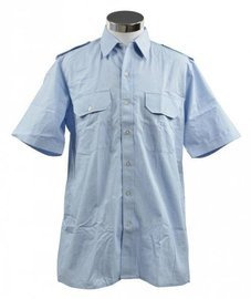 DUTCH SHORT SLEEVES SHIRT - BLUE - USED