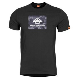 PÓLÓ - AGERON SPOT CAMO - Pentagon® - FEKETE