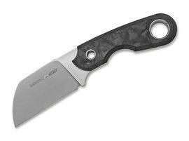 Fix pengéjű kés - Berus 2 Sheepfoot - Viper® - Szénrost Márványozott - Fekete