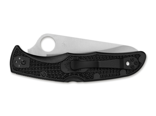 PACIFIC SALT 2 POCKET KNIFE - BLACK - SPYDERCO