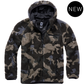 KABÁT "TEDDYFLEECE" IGNÁL - DARK CAMO - BRANDIT