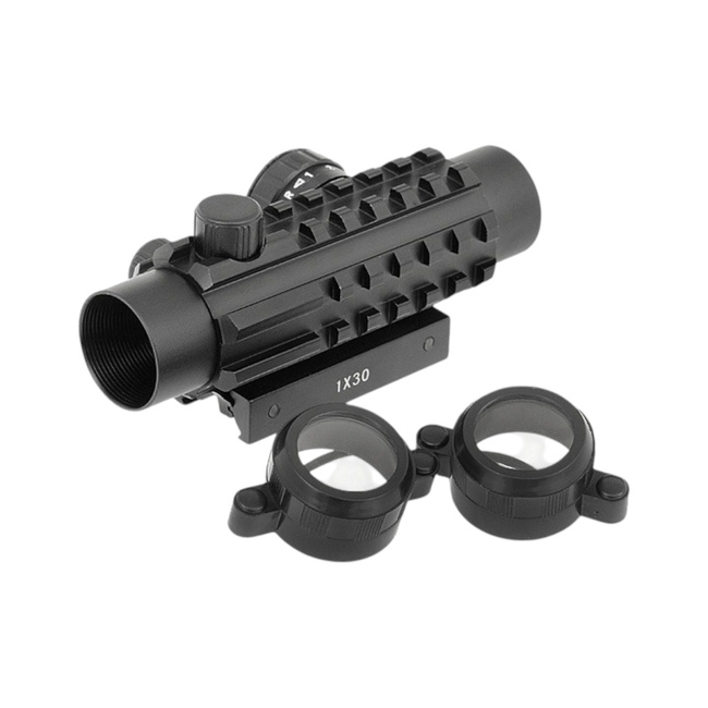 Red Dot Tactical 1x30 Sight with 3 Rails - PCS