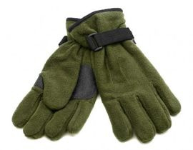 KESZTYŰ FLEECE ´THINSULATE´ FINGER W/ PVC PALMS OLIVE