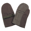Austrian gloves, mittens, green, shooting, used