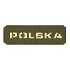 JELVÉNY POLSKA 25 x 80 MM LASER CUT - RANGER GREEN/GID - M-TAC