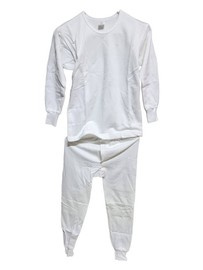 TERMIKUS ALSÓNEMŰ SZETT - FEHÉR - TÖBBLET KATONAI ROMÁN - MINT ÚJ