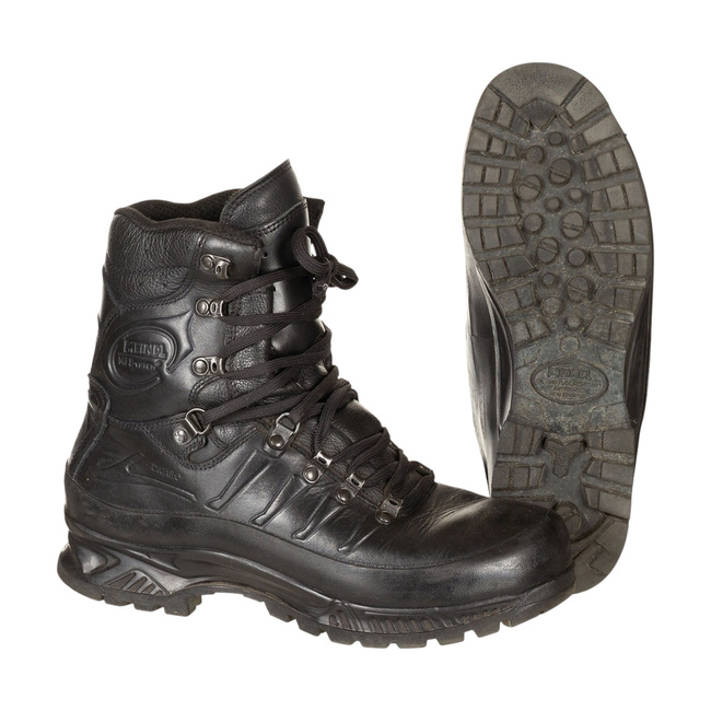 HARCI BAKANCS - MEINDL - MODELL 2018 - NÉMET HADSEREG KATONAI FELESLEG - FEKETE - HASZNÁLT