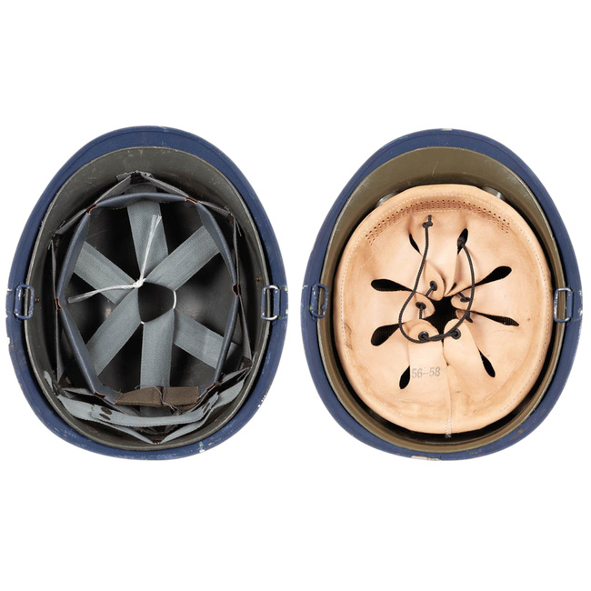 SISAK MŰANYAG BELSŐ BÉLÉSSEL - M51 - BELGA HADSEREG KATONAI FELESLEG - KÉK - HASZNÁLT