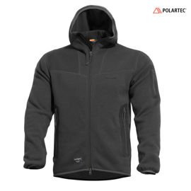 FLEECE KAPUCNIS PULÓVER CIPZÁRRAL - "FALCON PRO" - PENTAGON® - FEKETE