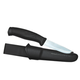 FIX PENGÉJŰ KÉS - MORAKNIV® COMPANION - ROZSDAMENTES ACÉL - FEKETE