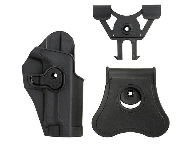 Pisztolytáska HIGH-TECH POLYMER HOLSTER P220/225/226/228/229 - fekete [CYTAC]