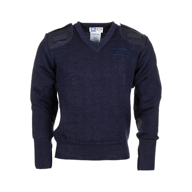 Rendőrségi pulóver - Brit hadsereg feleslege - Kék - Használt