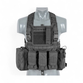 Taktikai mellény - Force Recon Harness BK - Fekete - 8FIELDS