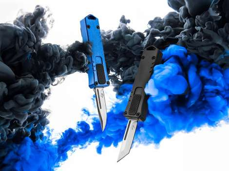 ZSEBKÉS MICRO USB OTF TANTO - BOKER PLUS