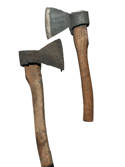 AXE - 48 CM HANDLE - ROMANIAN ARMY MILITARY SURPLUS - USED