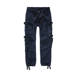 Pure Slim Fit férfi cargo nadrág - Kék - Brandit