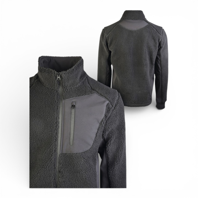 Teddy-Fleece hideg időre való dzseki - Bearforce - Fekete - Mil-Tec