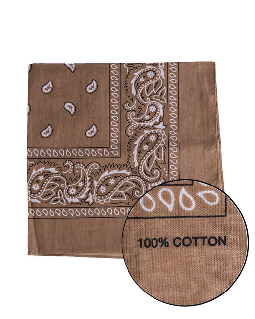 BANDANA - MIL-TEC® - 54,5 x 54,5 CM - COYOTE