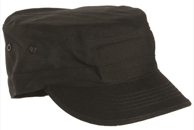 US BDU FIELD CAP - COTTON RIP-STOP - Mil-Tec - BLACK