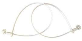 BOKAKARKÖTŐ, FEHÉR - MINT ÚJ