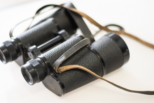 Carl Zeiss 15x50 távcső - Carl Zeiss lencsék, bőr tokkal mellékelve