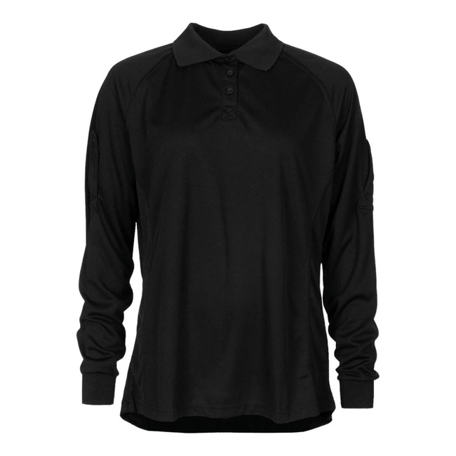 NŐI HOSSZÚ UJJÚ FEKETE POLO ING - KATONAI TÖBBLET A BRIT HADSEREGTŐL - MINT ÚJ