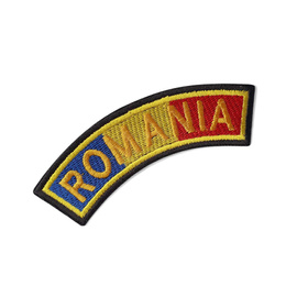 Ecuson drapel semirotund penitenciar ANP - cu aplicare termica