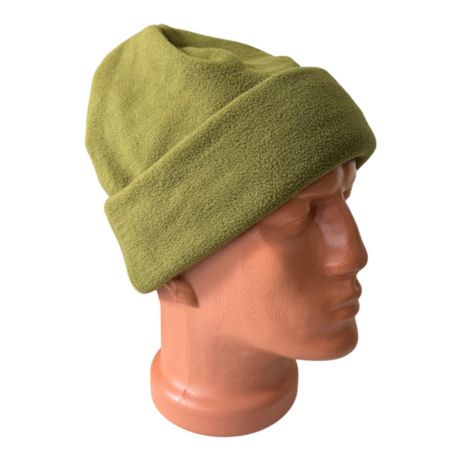 Fleece Cap / Combat Beanie - Khaki - Romanian Armed Forces - Like New