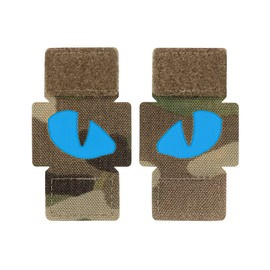 JELVÉNY TIGER EYES LASER CUT (pár) - MULTICAM/KÉK - M-TAC