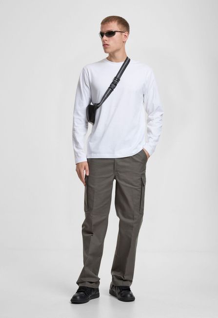 Prémium hosszú ujjú póló - fehér - Brandit