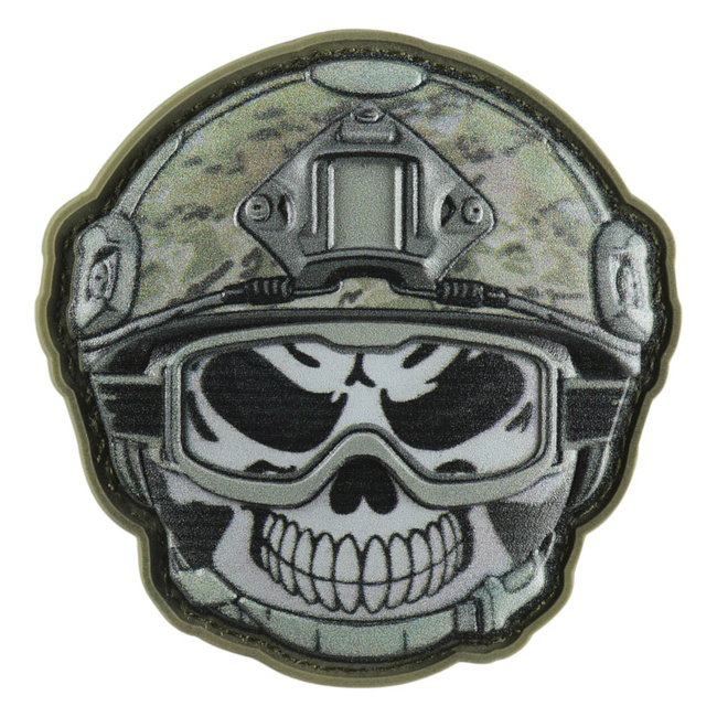 JELVÉNY 3D EMOJI NR. 2 PVC - OLIVE - M-TAC