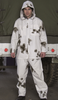 GERMAN SUIT - 2 PIECES - SNOW CAMO - MILITARY SURPLUS - USED