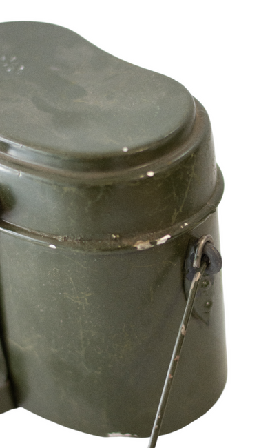 ALUMINIUM CANTEEN - GENUINE MILITARY SURPLUS ROMANIAN ARMY - USED