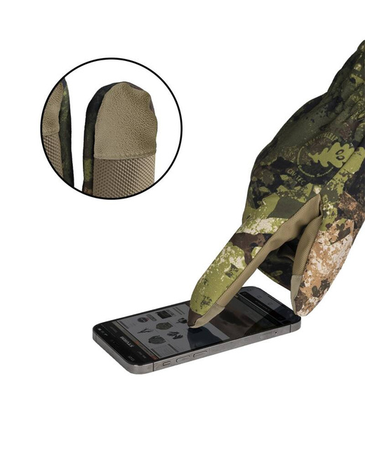 THINSULATE SOFTSHELL GLOVES, PHANTOMLEAF WASP I Z3A - MIL-TEC