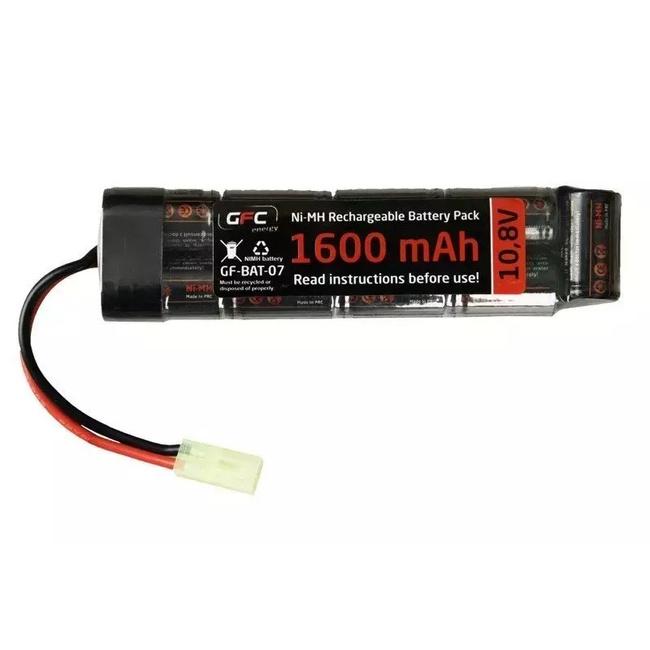 NiMH akkumulátor 10.8V 1600mAh - GFC Tactical