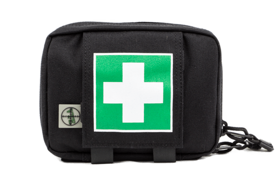 Zacskó Advanced Medic Pouch w/ Cross fekete