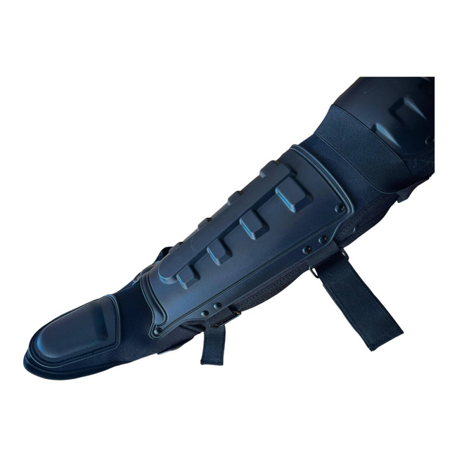 PÁR SÍPCSONT- ÉS TÉRDVÉDŐ - TILTAKOZÁS ELLENI - FEKETE - LECTER TACTICAL