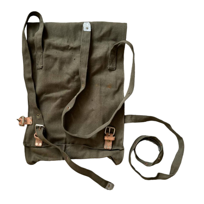 KATONAI TÁSKA - RÓMAI HADSEREG - OD ZÖLD - JÓ ÁLLAPOTBAN