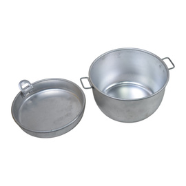 BOLGÁR KATONA ALUMÍNIUM FŐZŐKÉSZLET - WWII - ÚJSZERŰ ÁLLAPOTÚ