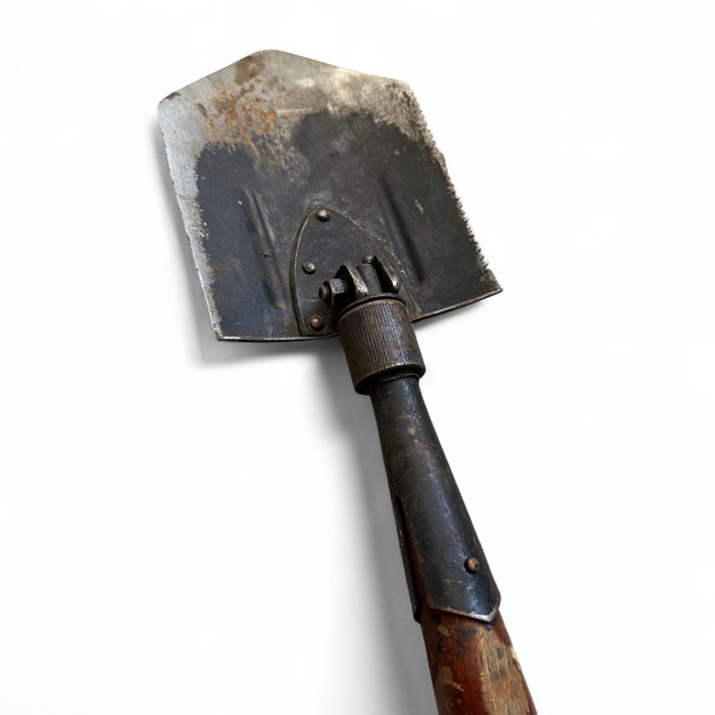 Foldable Military Shovel, Romanian Army Surplus - Used