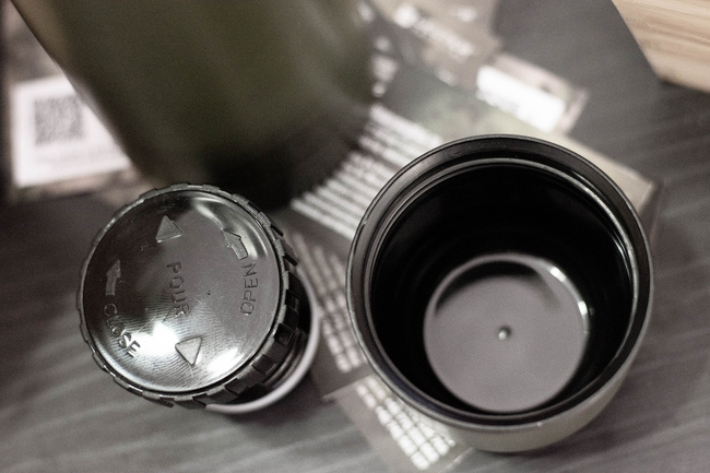 STAINLESS STEEL THERMO BOTTLE - OD (Olive Drab) - Mil-Tec® - 500 ML