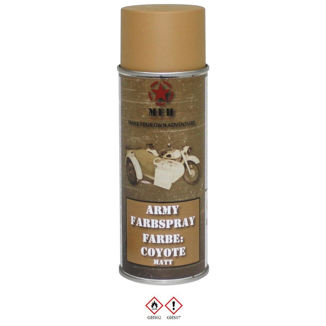 Army spray festék - COYOTE - RAL1011 - szőnyeg - 400 ml