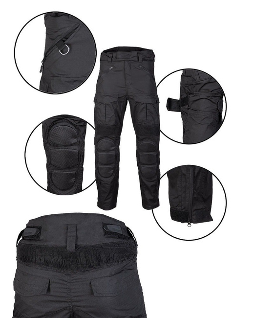 COMBAT PANTS - "CHIMERA" - Mil-Tec® - BLACK