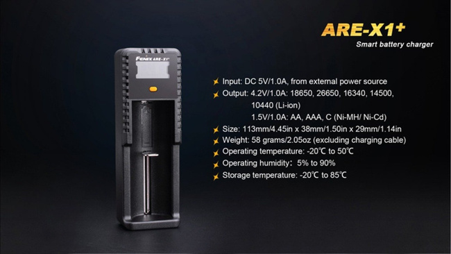 Fenix ARE-X1+ Smart Charger